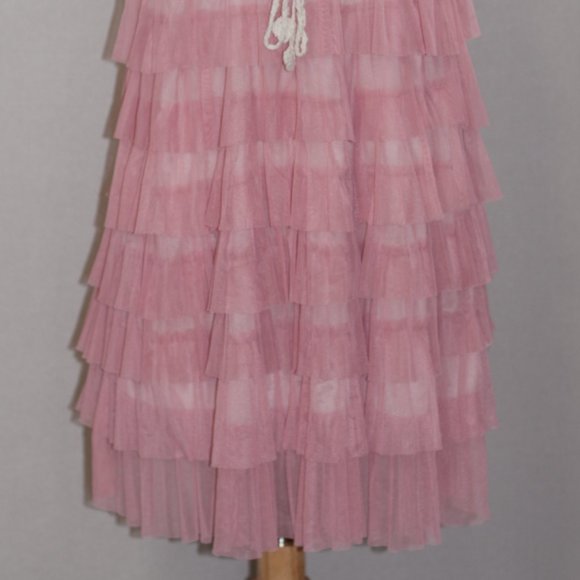 Pink Ruffle Dress - Picture 4 of 12